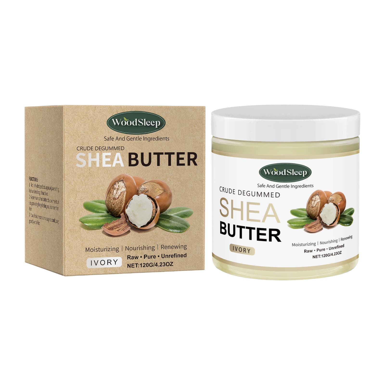 Shea Butter Moisturizing Cream, Suitable For Face And Body, 